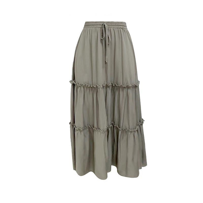 Boho Chic Cotton Maxi Skirt