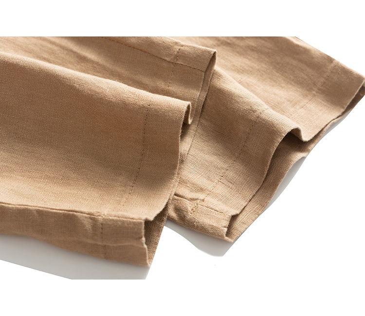 Relaxed Linen Harem Pants