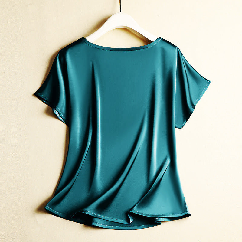 Premium Silky Acetate Satin Blouse