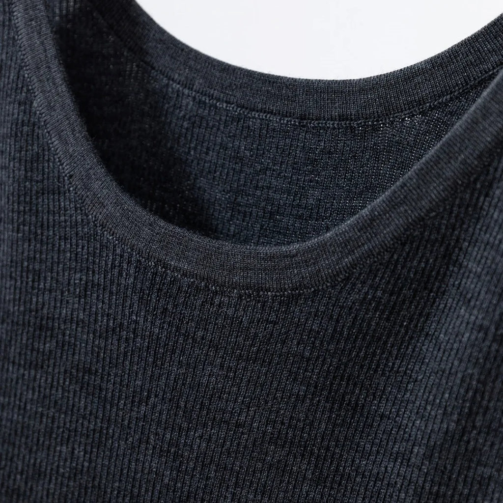 Premium Fine Merino Wool Slim Rib Tank