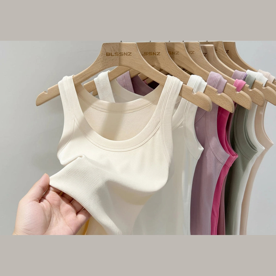 Premium Ribbed Stretch Tank Top