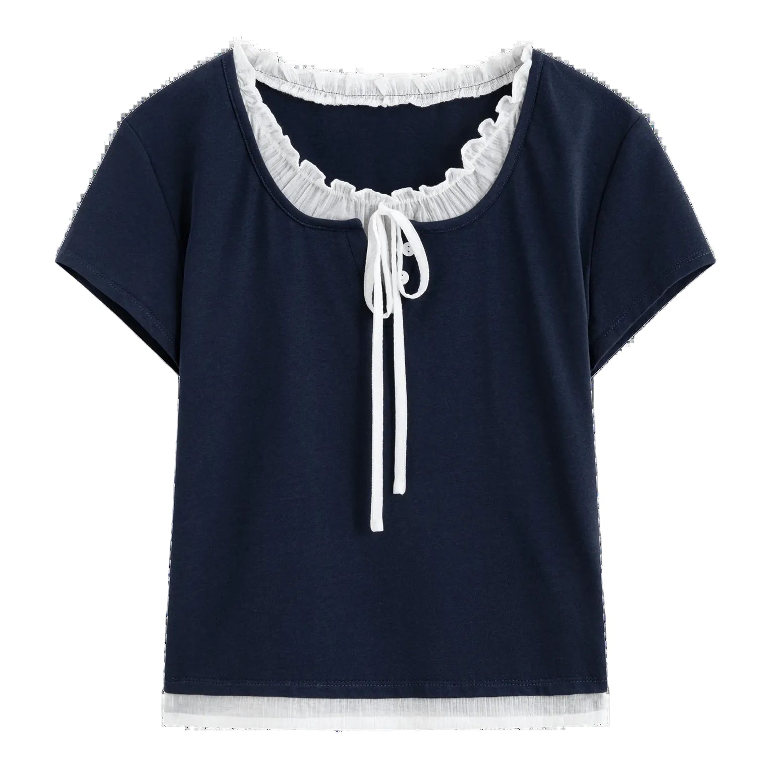 Sailor Charm™ Faux Two-Piece Tee