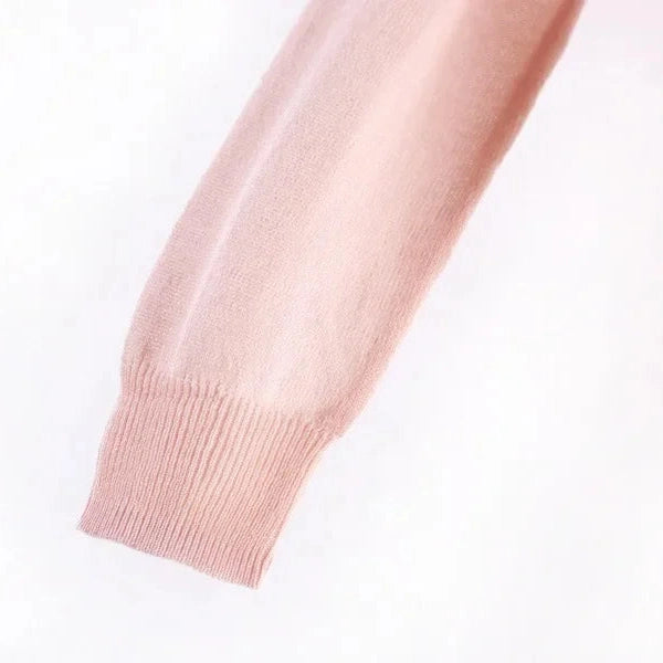 Ice-Silk Pastel UV Cardigan — Lightweight Summer Cooling Knit