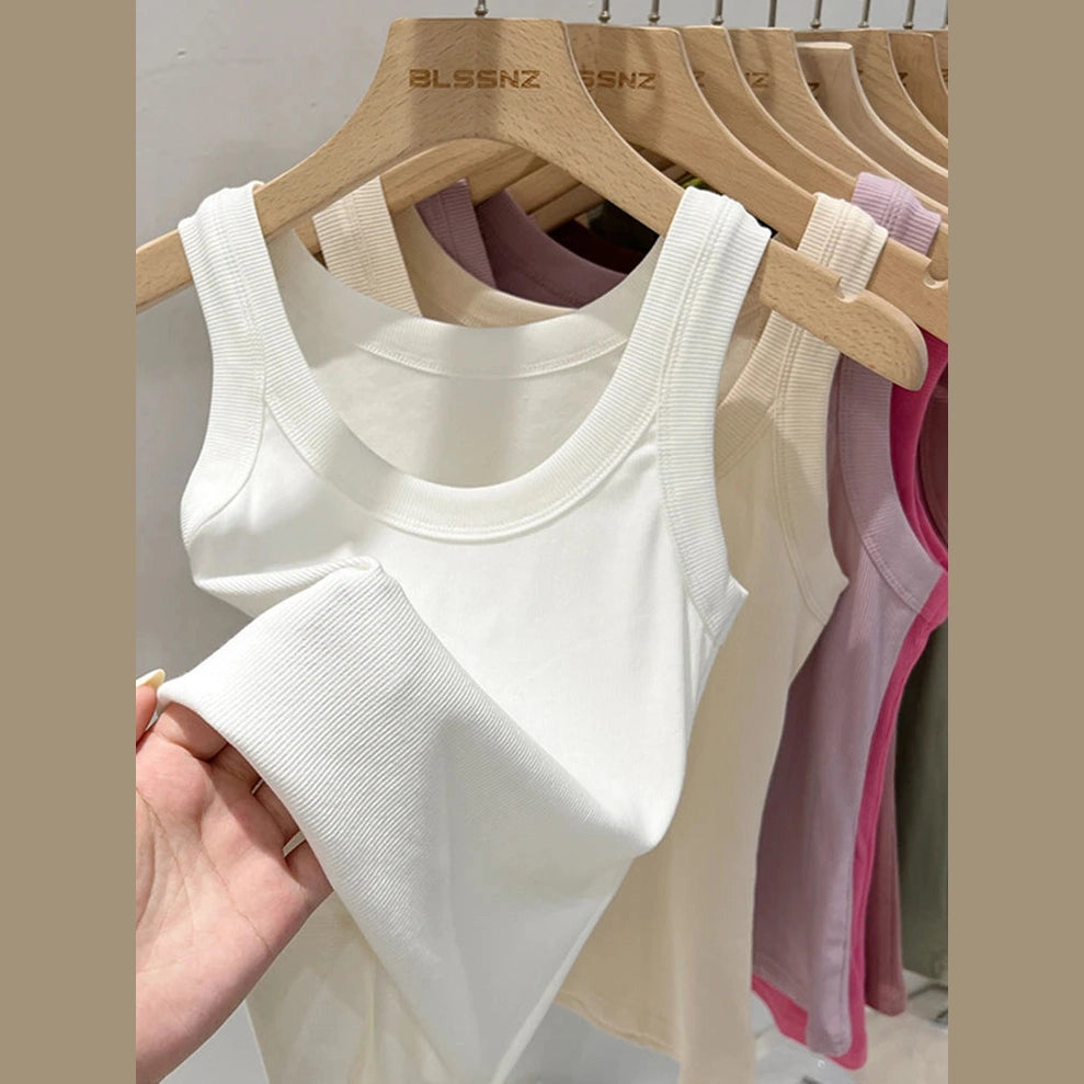 Premium Ribbed Stretch Tank Top