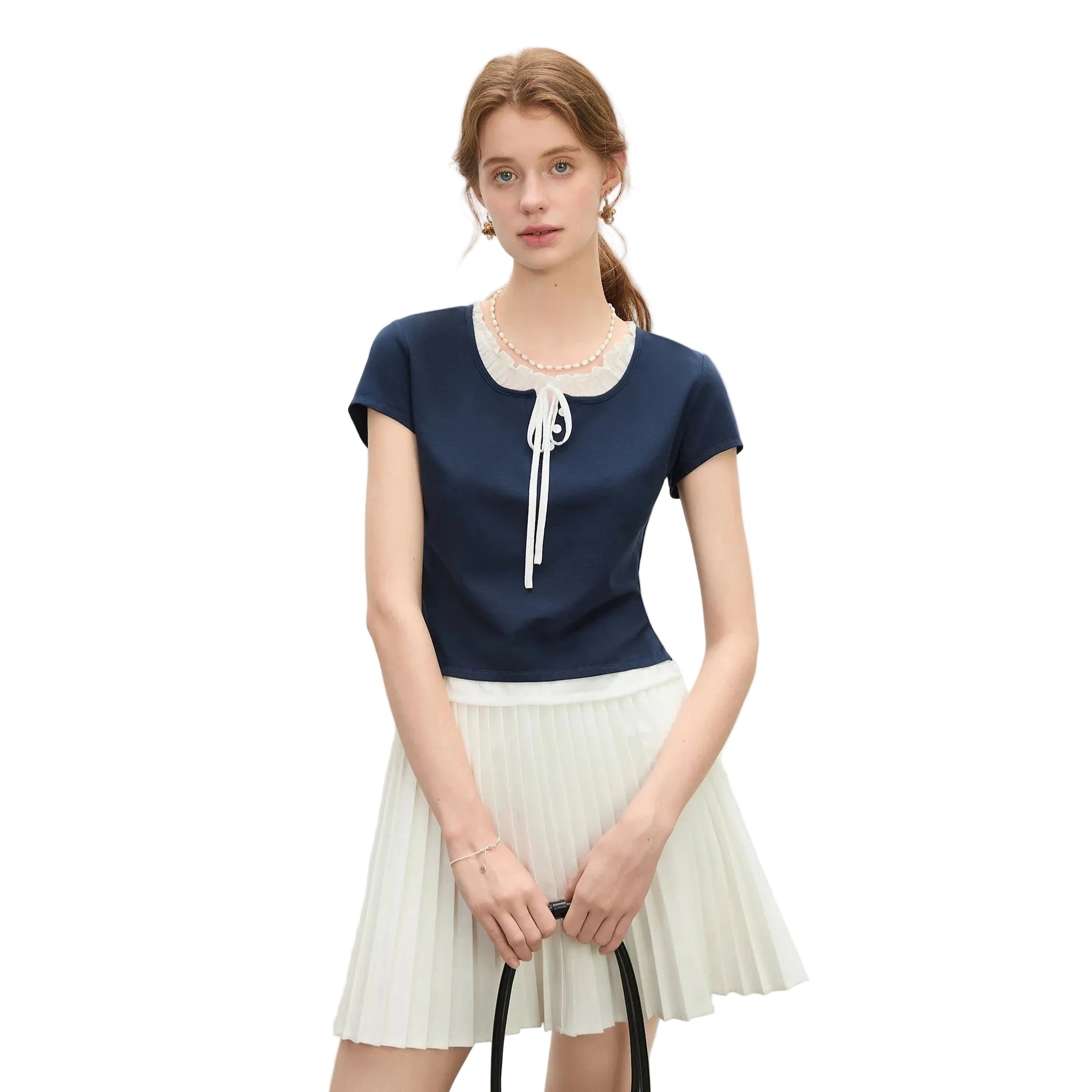 Sailor Charm™ Faux Two-Piece Tee