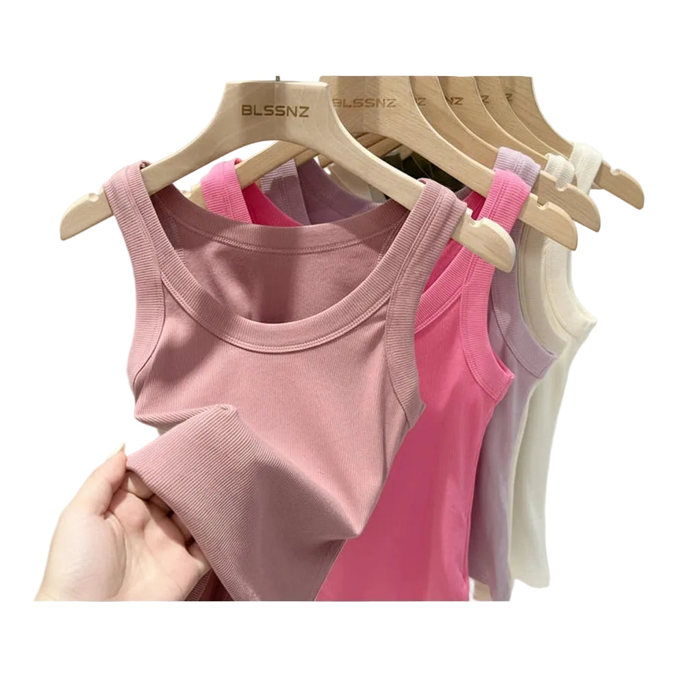 Premium Ribbed Stretch Tank Top