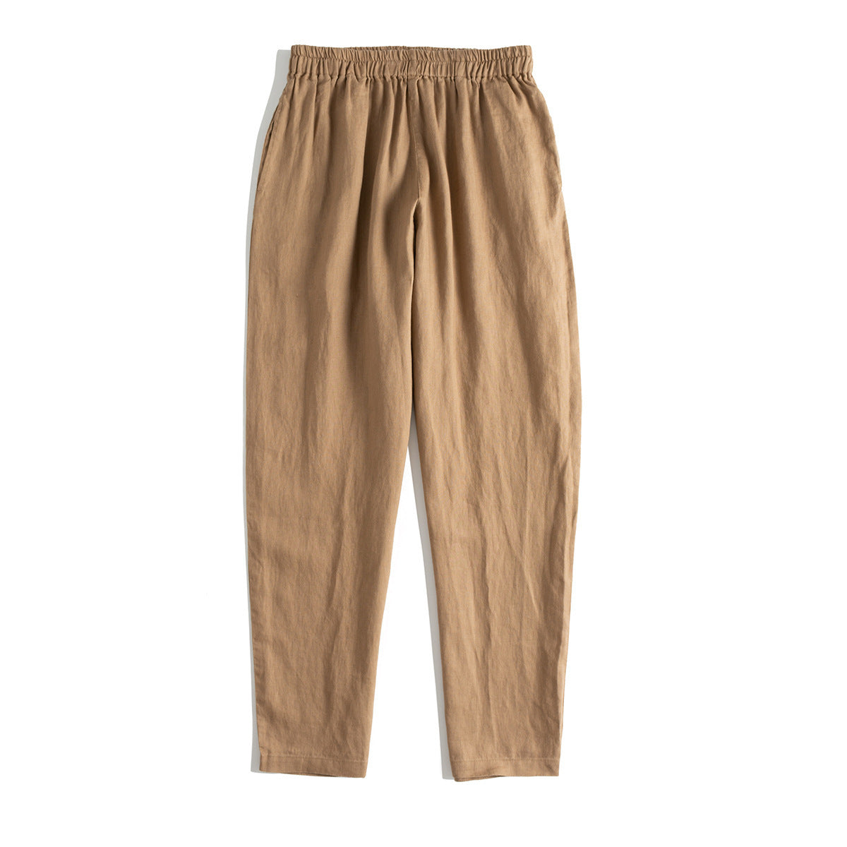 Relaxed Linen Harem Pants